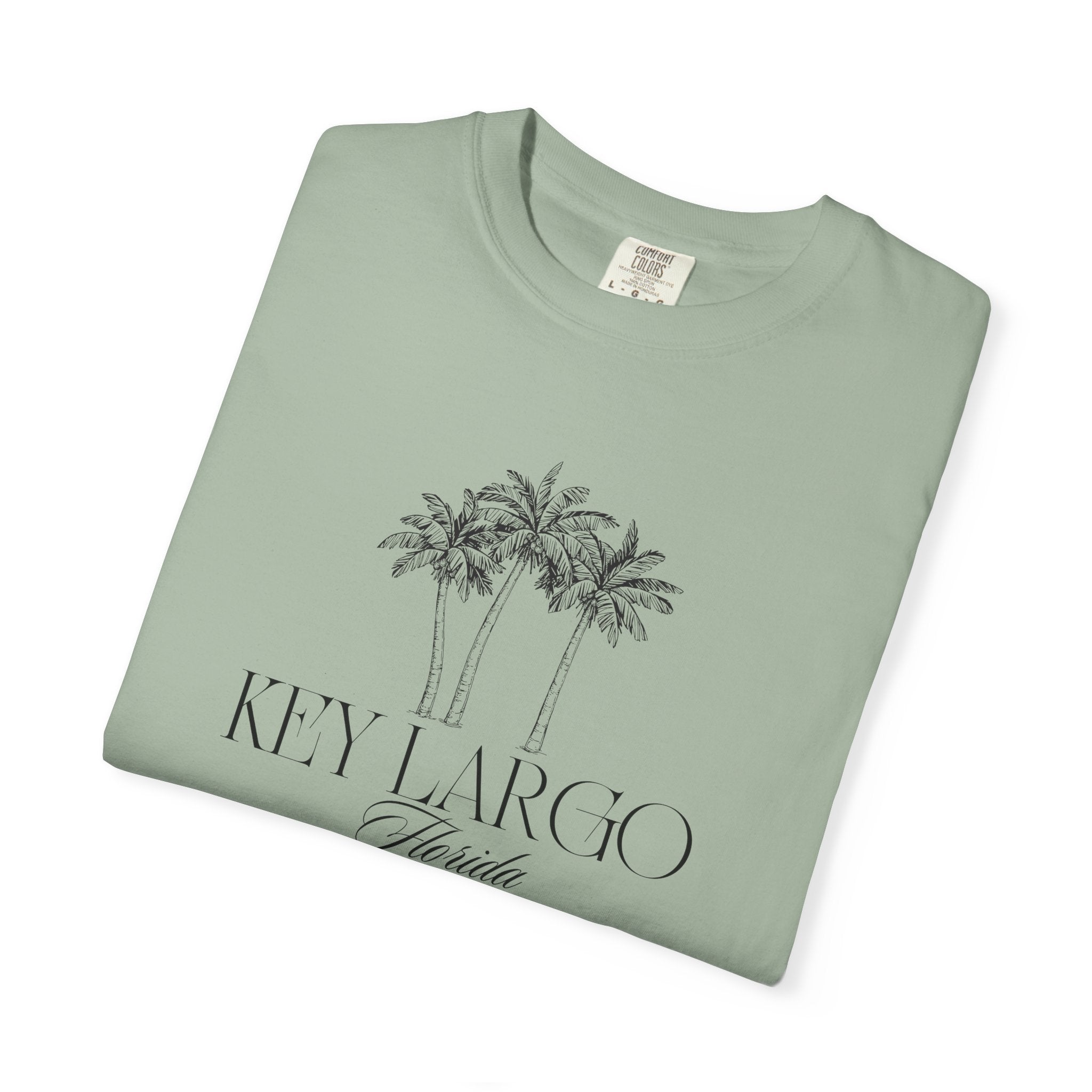 Key Largo Vibes, Unisex T-shirt, Casual Tee, Travel Souvenir, Vacation Top