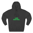 Lake Hartwell Fleece Hoodie, Cozy Sweatshirt, Outdoor Adventure Wear, Unique Gift for Lake Lovers, Perfect for Fall and Winter