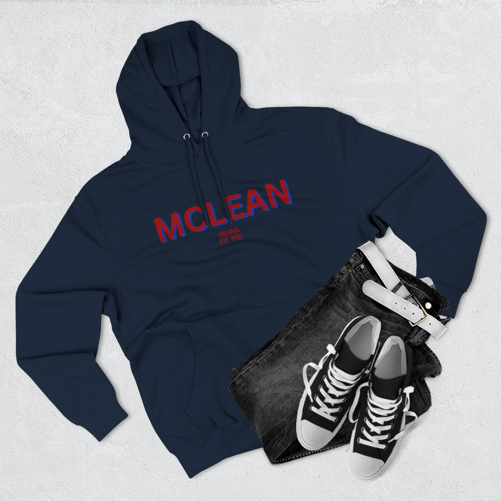 McLean Fleece Hoodie, Casual Sweatshirt, Cozy Layering Piece, Perfect Gift for All Occasions, Stylish Streetwear