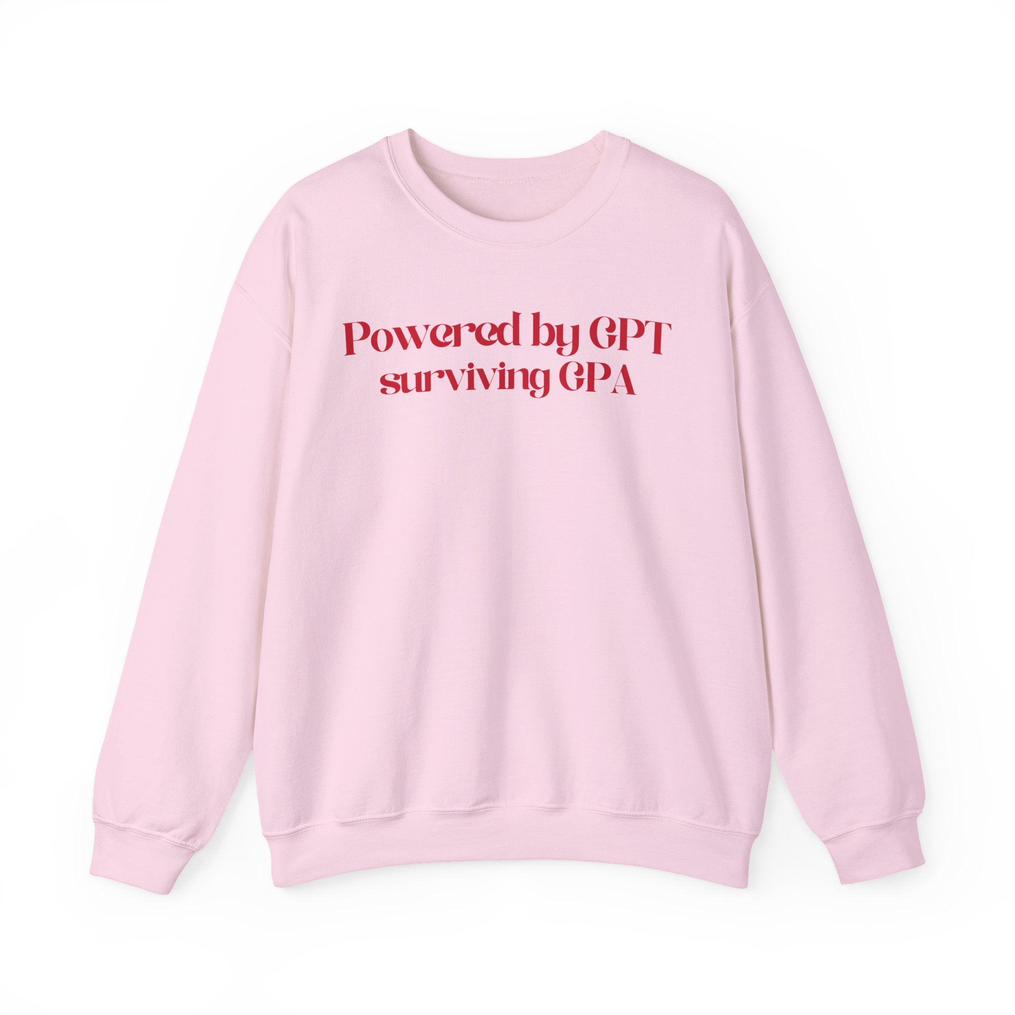 Surviving GPA Sweatshirt - Unisex Casual Crewneck, Gift for Tech Enthusiasts, College Students, Relaxed Fit for Everyday Wear