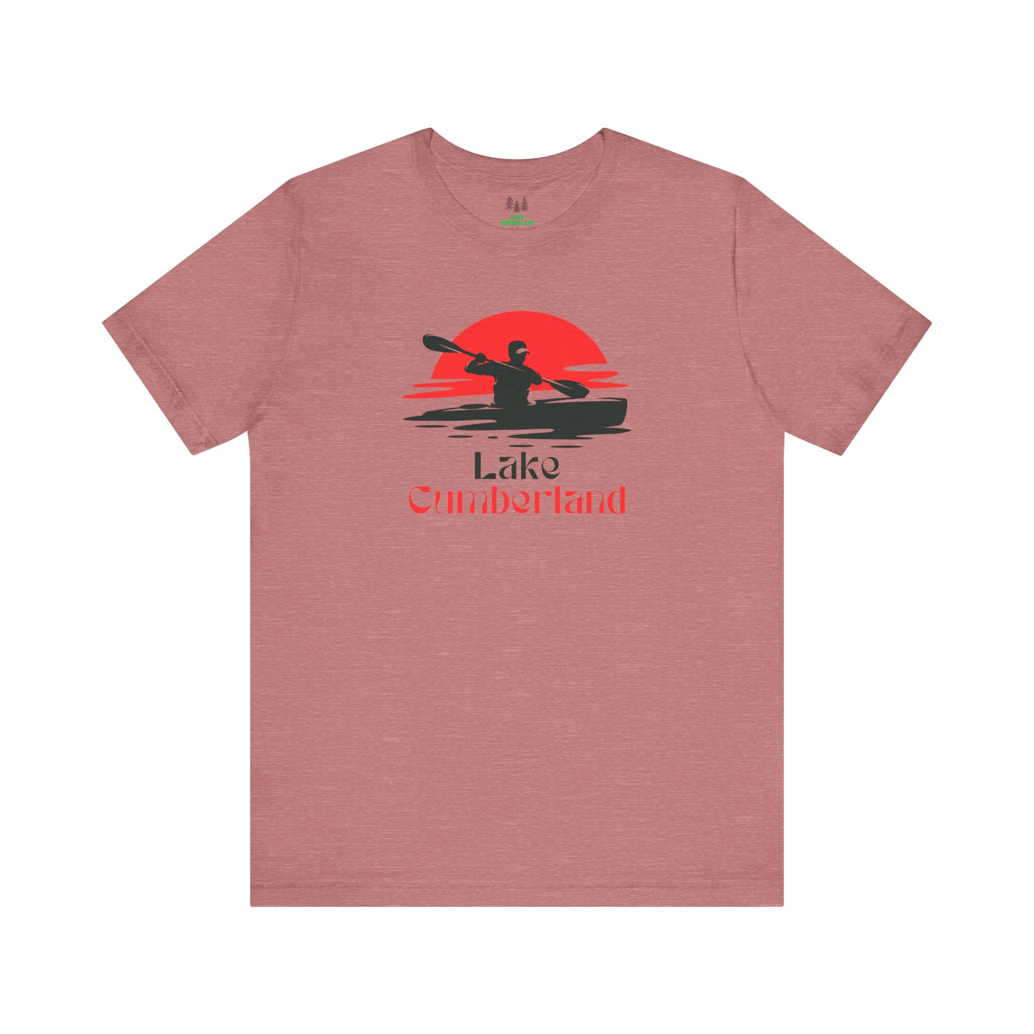 Lake Cumberland Tee - Kayaking Graphic Unisex Jersey Short Sleeve Shirt, Outdoor Adventure Gift, Summer Vibes, Lake Lover Apparel
