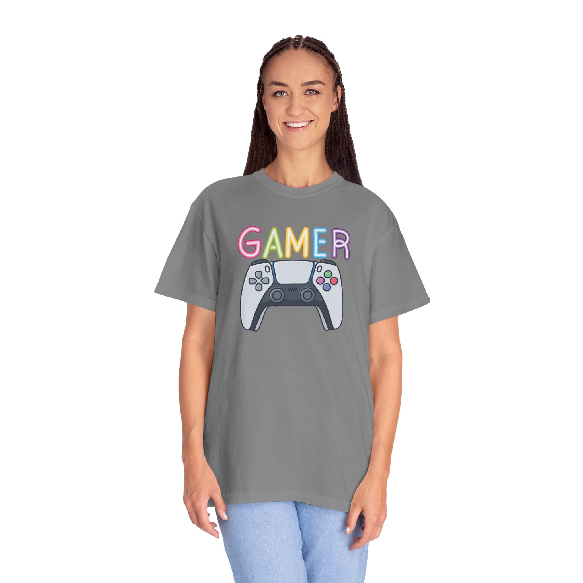 Gamer Controller Unisex Garment-Dyed T-shirt