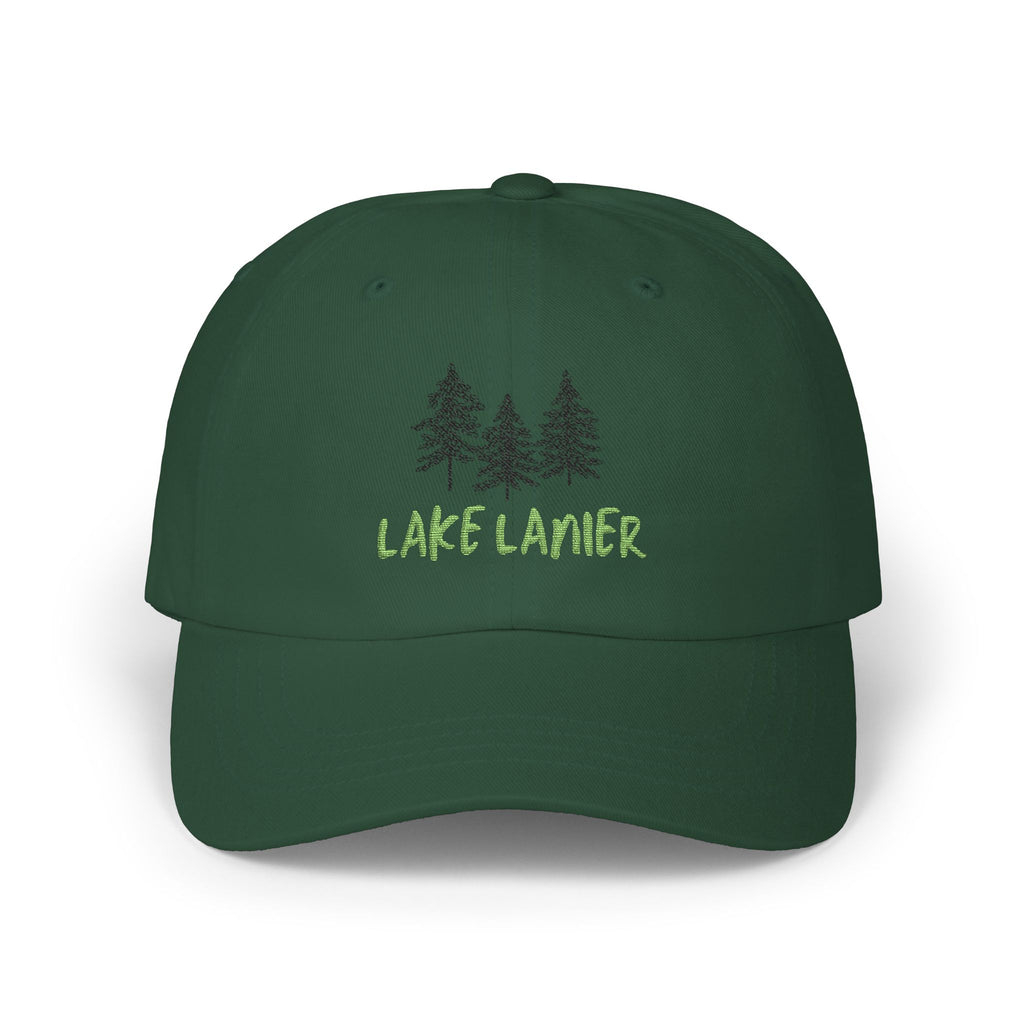 Lake Lanier Classic Dad Cap | Relaxed Fit Hat, Outdoor Accessories, Fishing Gear, Gift for Dads, Summer Style