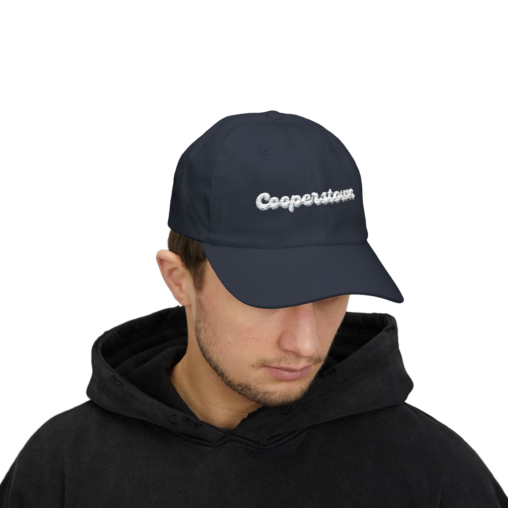 Cooperstown Dad Cap, Unisex Cotton Hat, Casual Everyday Wear, Outdoor Cap