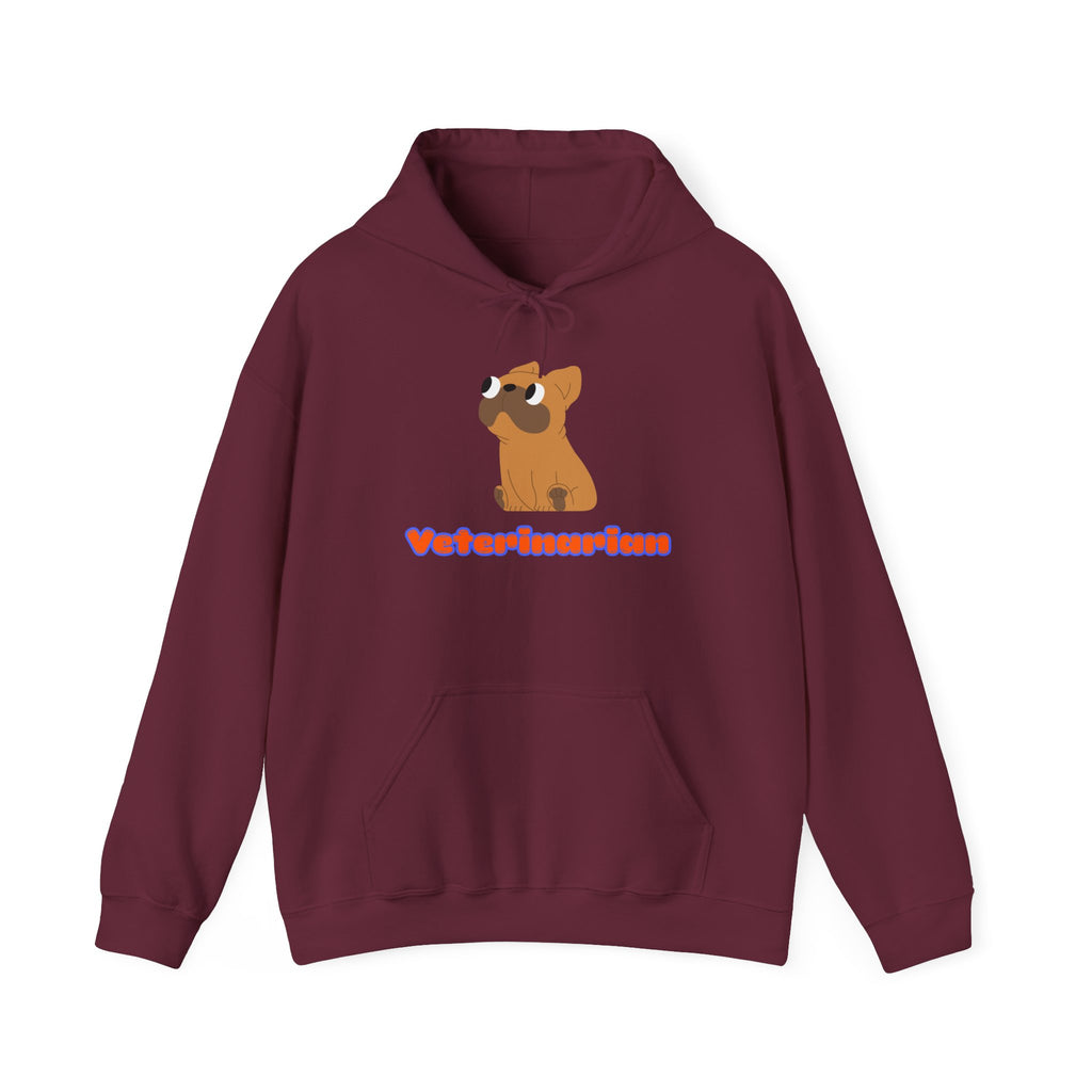 Veterinarian Cute Dog Unisex Heavy Blend™ Hooded Sweatshirt