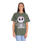 Halloween Unisex T-shirt, Spooky Skeleton Tee, Cute Halloween Shirt, Halloween Costume, Halloween Party Top