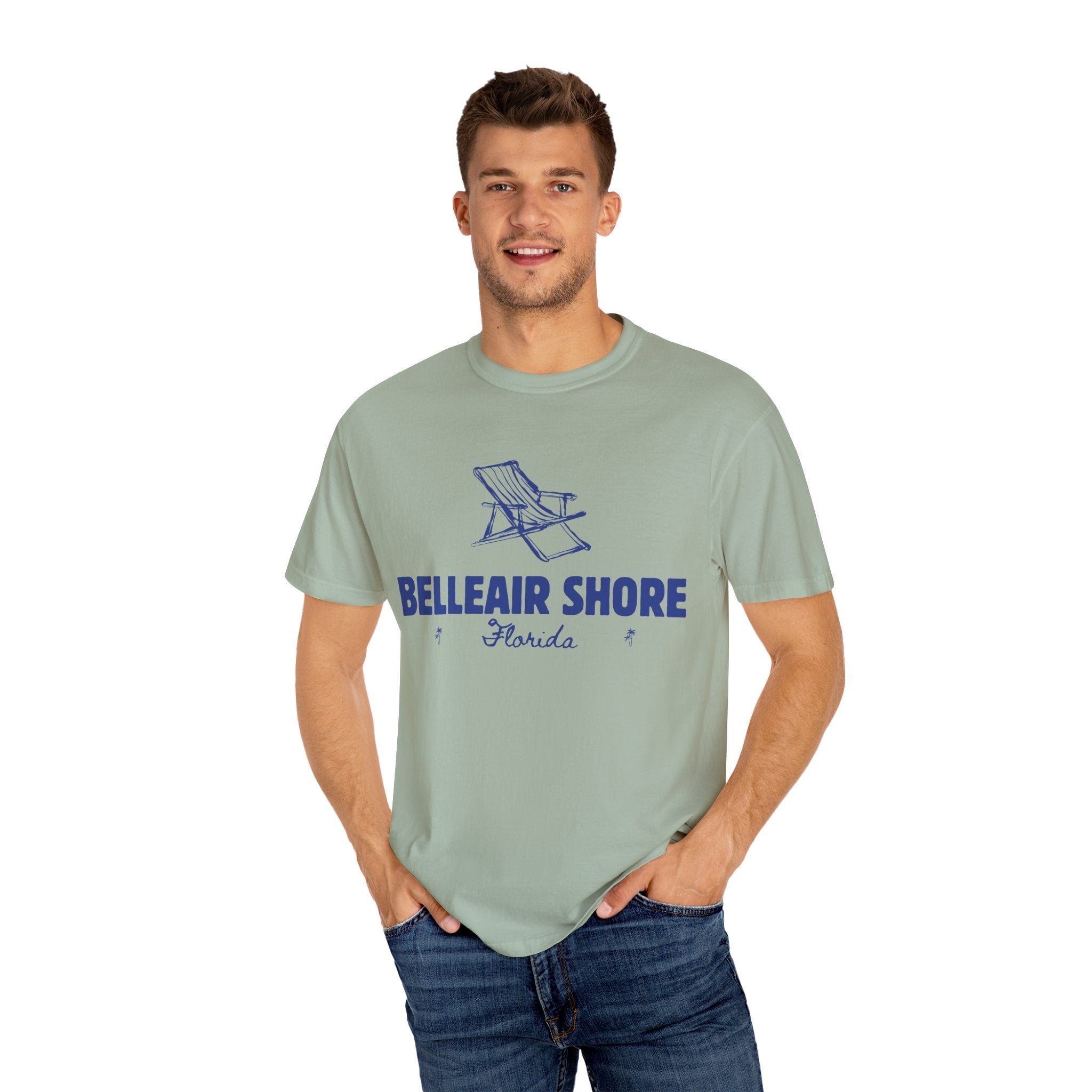 Belleair Shore Beach Vibes Unisex T-shirt - Belleair Shore Florida, Casual Summer Tee, Beachwear, Travel Souvenir, Vacation Top
