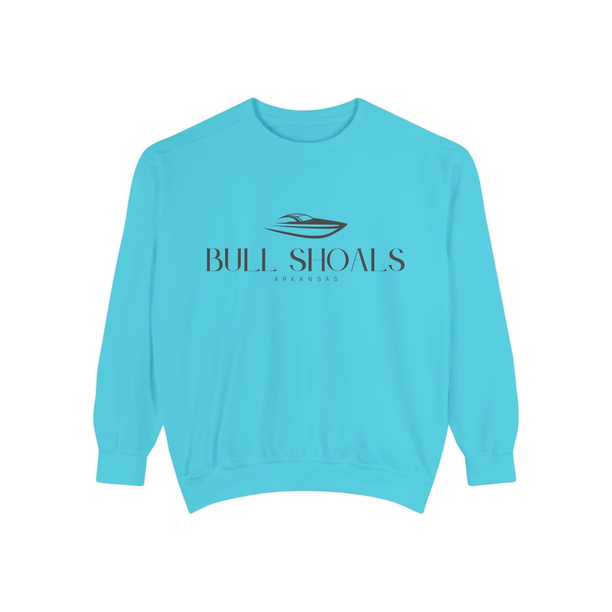 Bull Shoals Chill Vibes Sweatshirt - Unisex Garment-Dyed Style, Perfect for Lounging