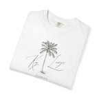 Key Largo Chill Vibes Tee - Unisex Garment-Dyed T-shirt for Autumn Lovers, Casual Wear, Gifts for Him/Her