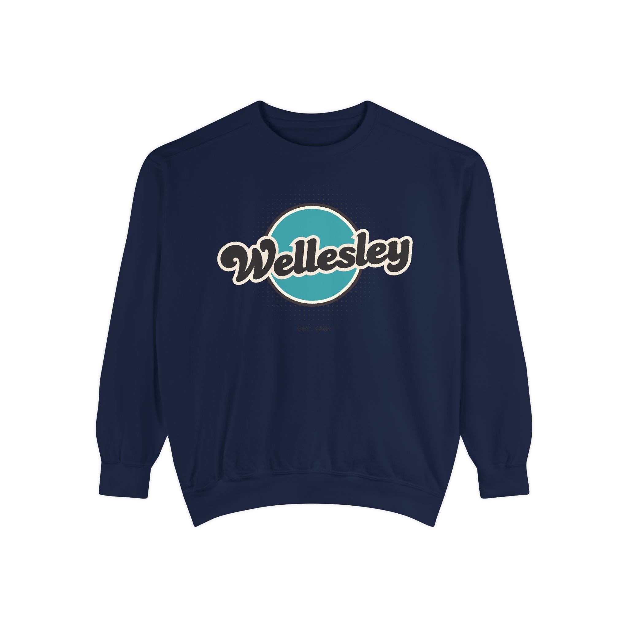 Wellesley Vintage Sweatshirt, Cozy Unisex Pullover, Retro Style, Perfect for Casual Outfits, Gift for Him or Her