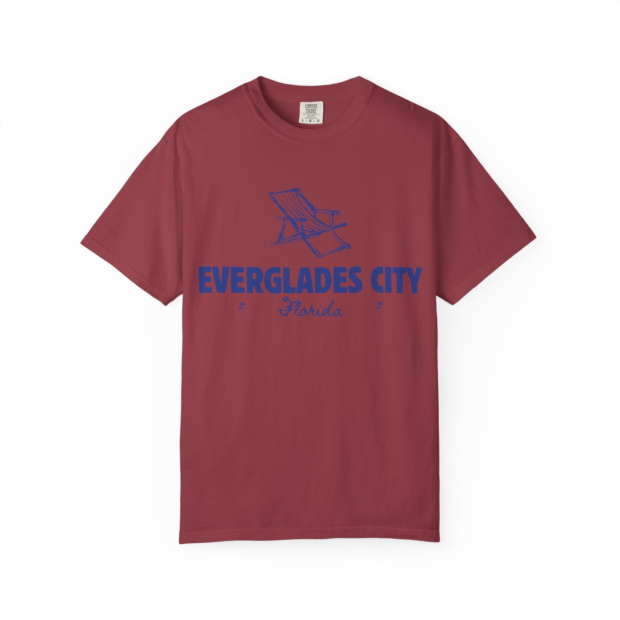 Everglades City - Unisex Garment-Dyed T-shirt, Casual Outfit, Gift for Nature Lovers, Vacation Essentials