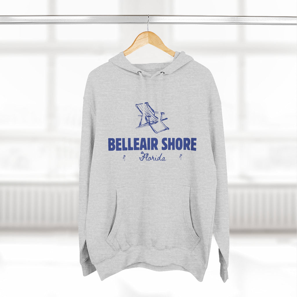 Belleair Shore Inspired Fleece Hoodie, Casual Wear, Relaxation, Gift for Autumn Lovers, Travel Essential