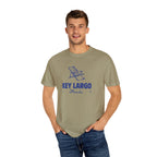 Key Largo - Unisex Garment-Dyed T-shirt, Casual Outfit, Gift for Nature Lovers, Vacation Essentials