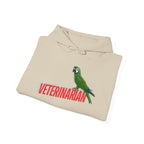 Veterinarian Parrot Hoodie - Cozy Sweatshirt for Animal Lovers, Perfect Gift for Pet Owners, Veterinary Staff, Animal Rescue Events