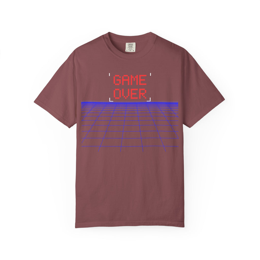 Gamer - Game Over - Unisex Garment-Dyed T-shirt