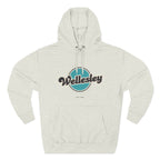 Wellesley Retro Vibe Hoodie for Casual Days, Streetwear, Unisex Gift, Cozy Layering Apparel