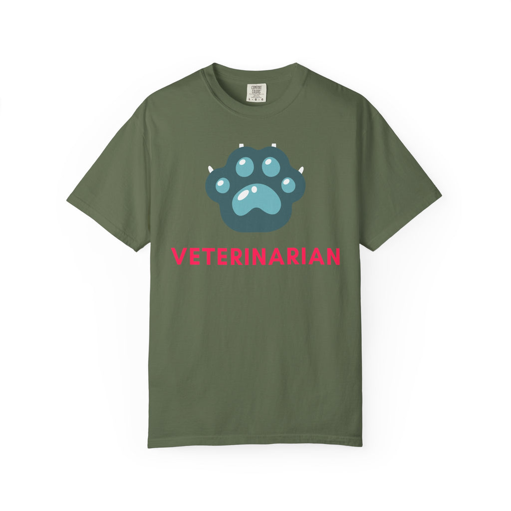 Veterinarian Themed Unisex T-Shirt, Gift for Animal Lovers, Pet Owner Apparel, Cute Veterinary Shirt, Comfortable Dog Lover Tee