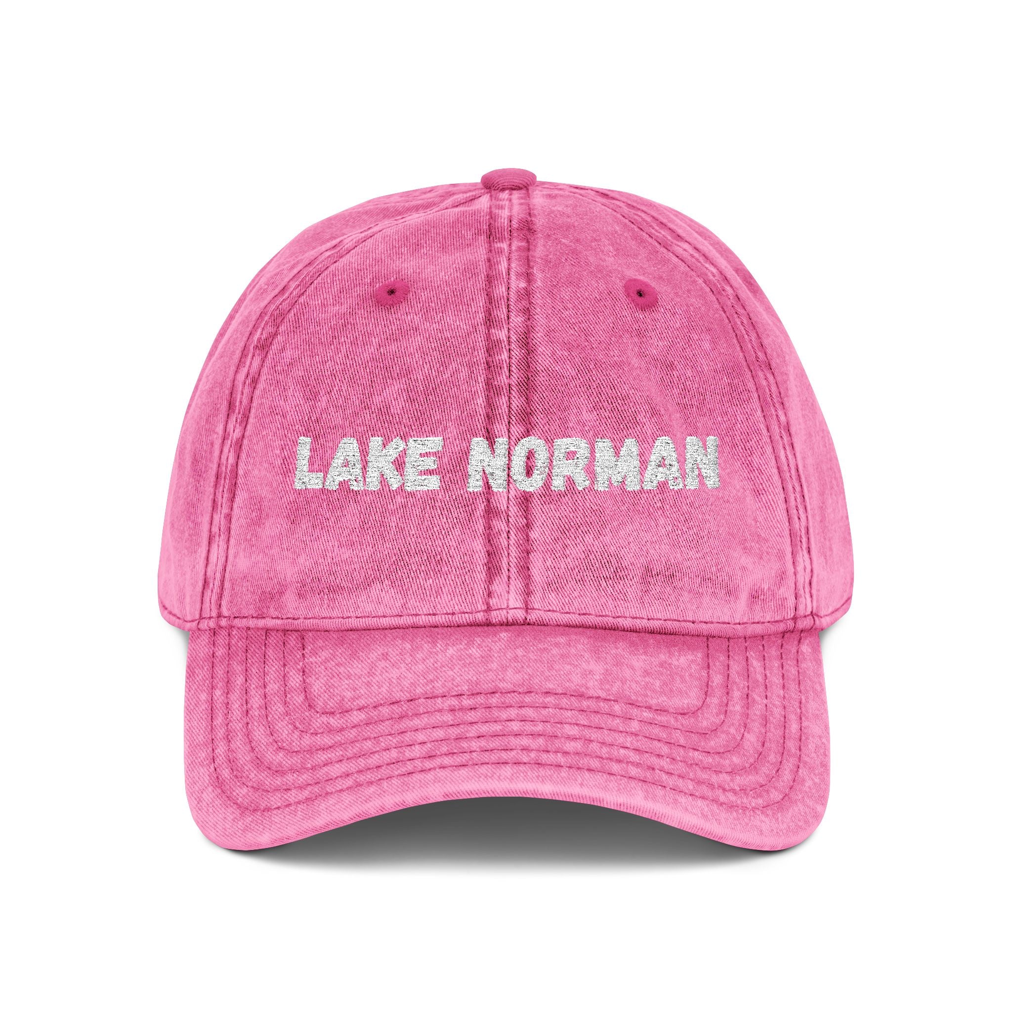 Lake Norman Embroidered Hat, Vintage Cap, Casual Summer Accessory, Gift for Outdoor Lovers, Lake Trip Gear