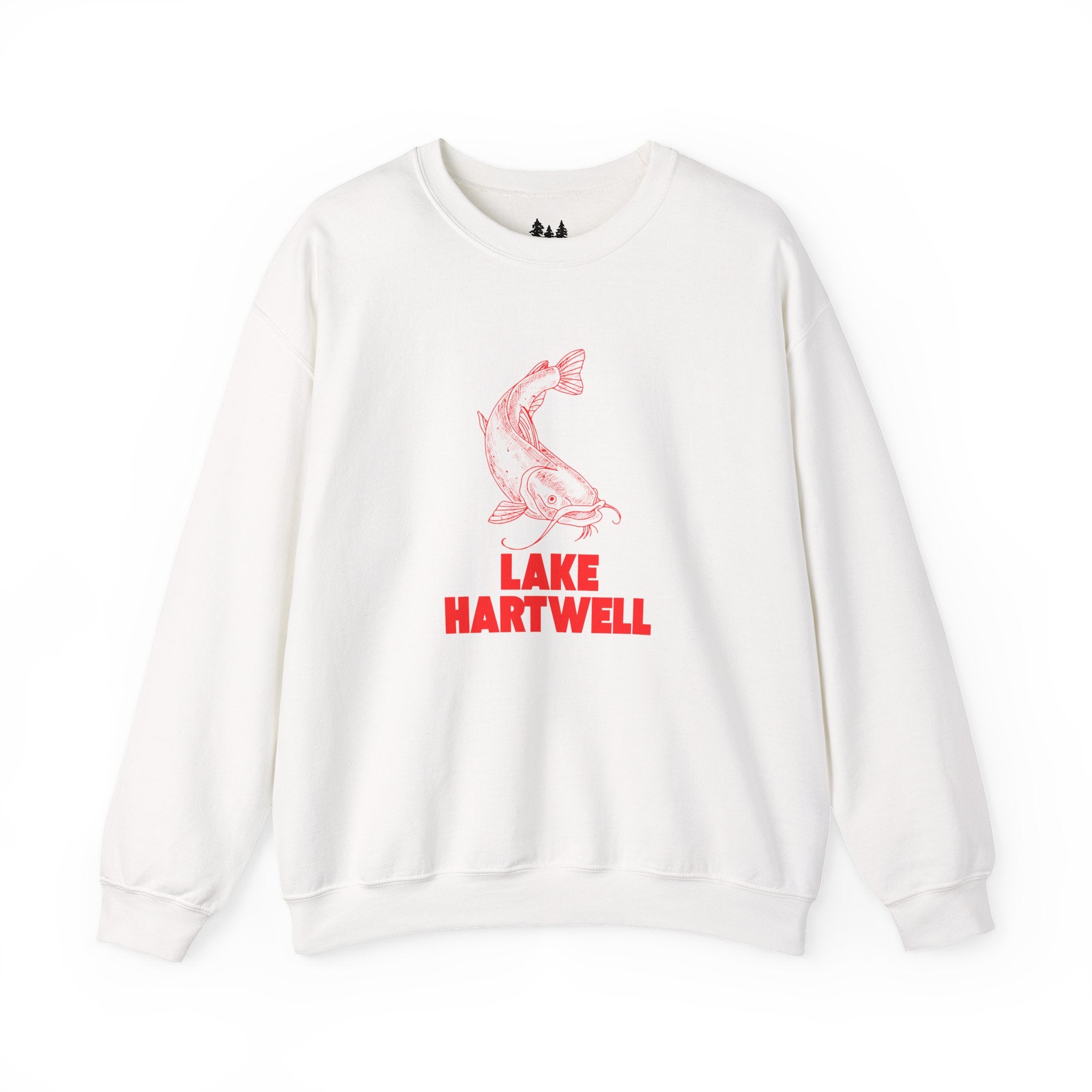 Lake Hartwell Fishing Sweatshirt, Cozy Crewneck, Perfect for Outdoorsy Lovers, Casual Wear, Gift for Nature Enthusiasts, Lake Life Apparel