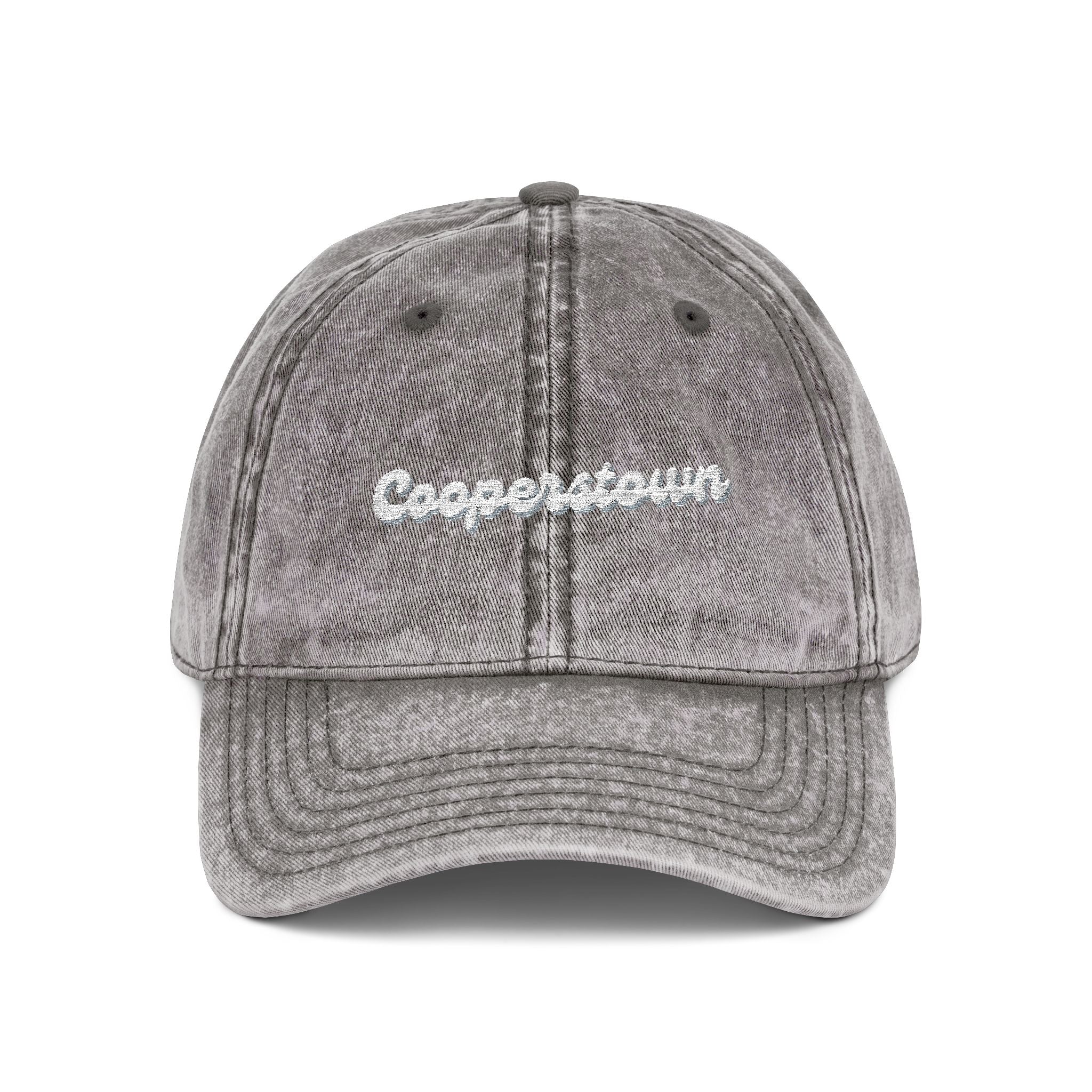 Cooperstown Vintage Embroidered Cap, Stylish Baseball Hat, Trendy Sun Hat, Gifts for Him/Her, Casual Outdoor Accessory