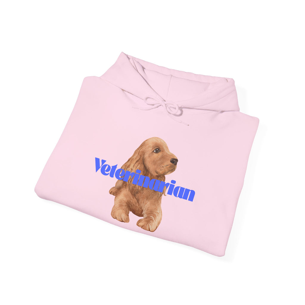 Veterinarian Dog Lover Hoodie, Pet Owner Gift, Animal Lover Sweatshirt, Cute Animal Appreciation, Cozy Unisex Pullover