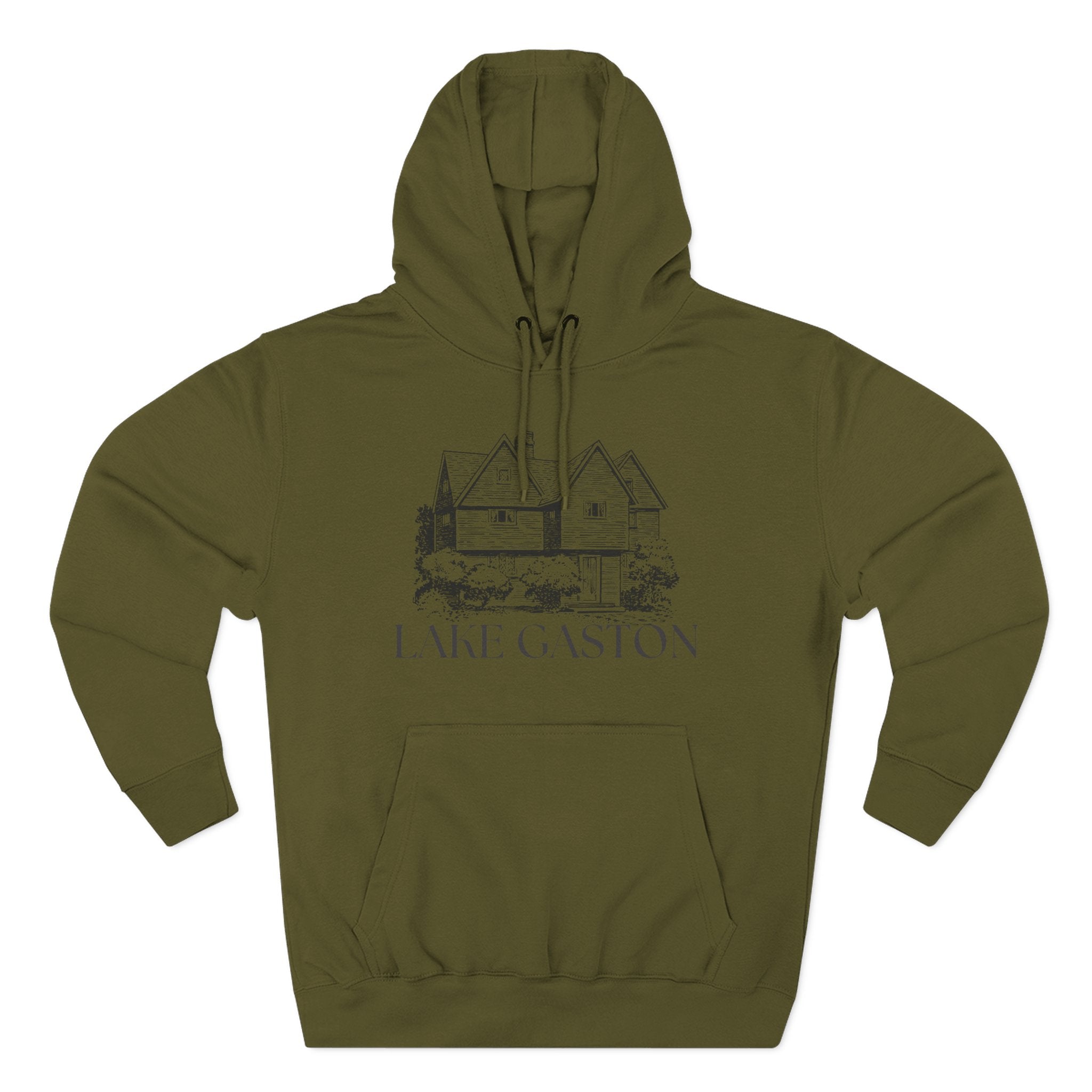 Lake Gaston Hoodie, Great for Beach Trips, Lake Days, Gift for Summer Lovers, Casual Wear, Travel Essential