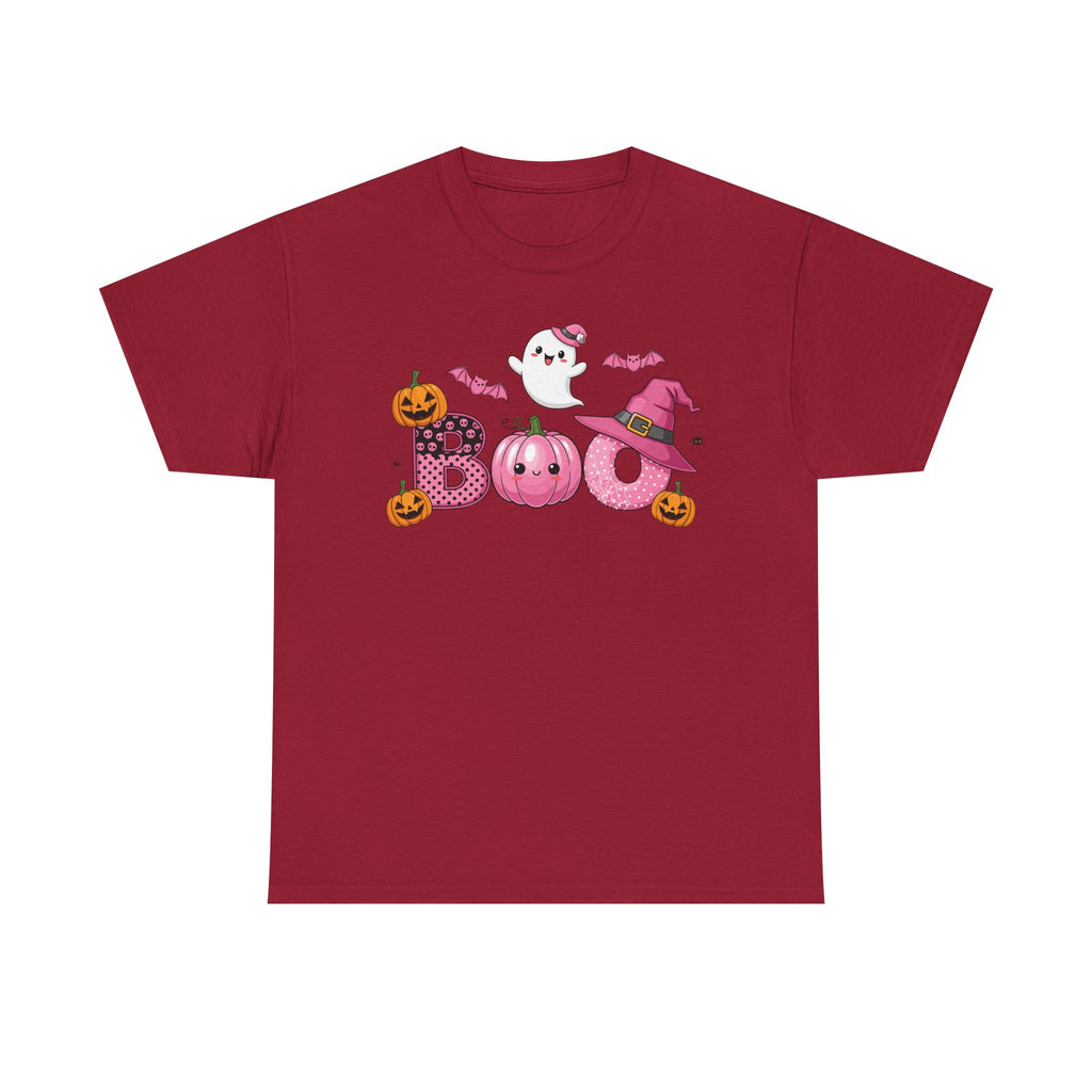 Halloween Ghostly Boo Tee, Unisex Halloween T-Shirt, Trick or Treat Shirt, Spooky Season Apparel, Cute Halloween Gift