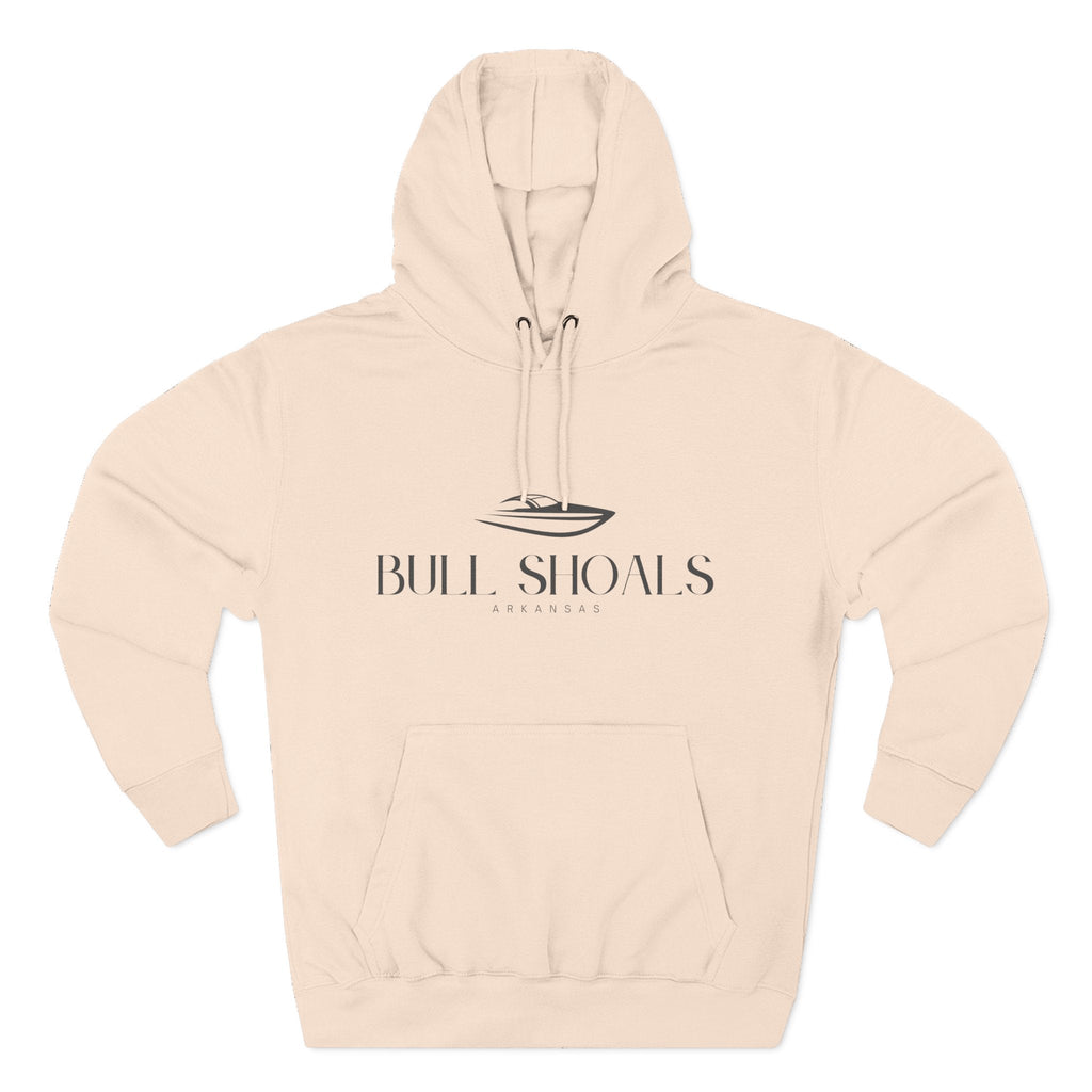 Bull Shoals Stylish Three-Panel Fleece Hoodie for Cozy Days, Casual Wear, Warm Layering, Gift for Him or Her