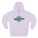 Wellesley Retro Vibe Hoodie for Casual Days, Streetwear, Unisex Gift, Cozy Layering Apparel