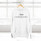 Cooperstown Stylish Three-Panel Fleece Hoodie for Cozy Days, Casual Wear, Warm Layering, Gift for Him or Her