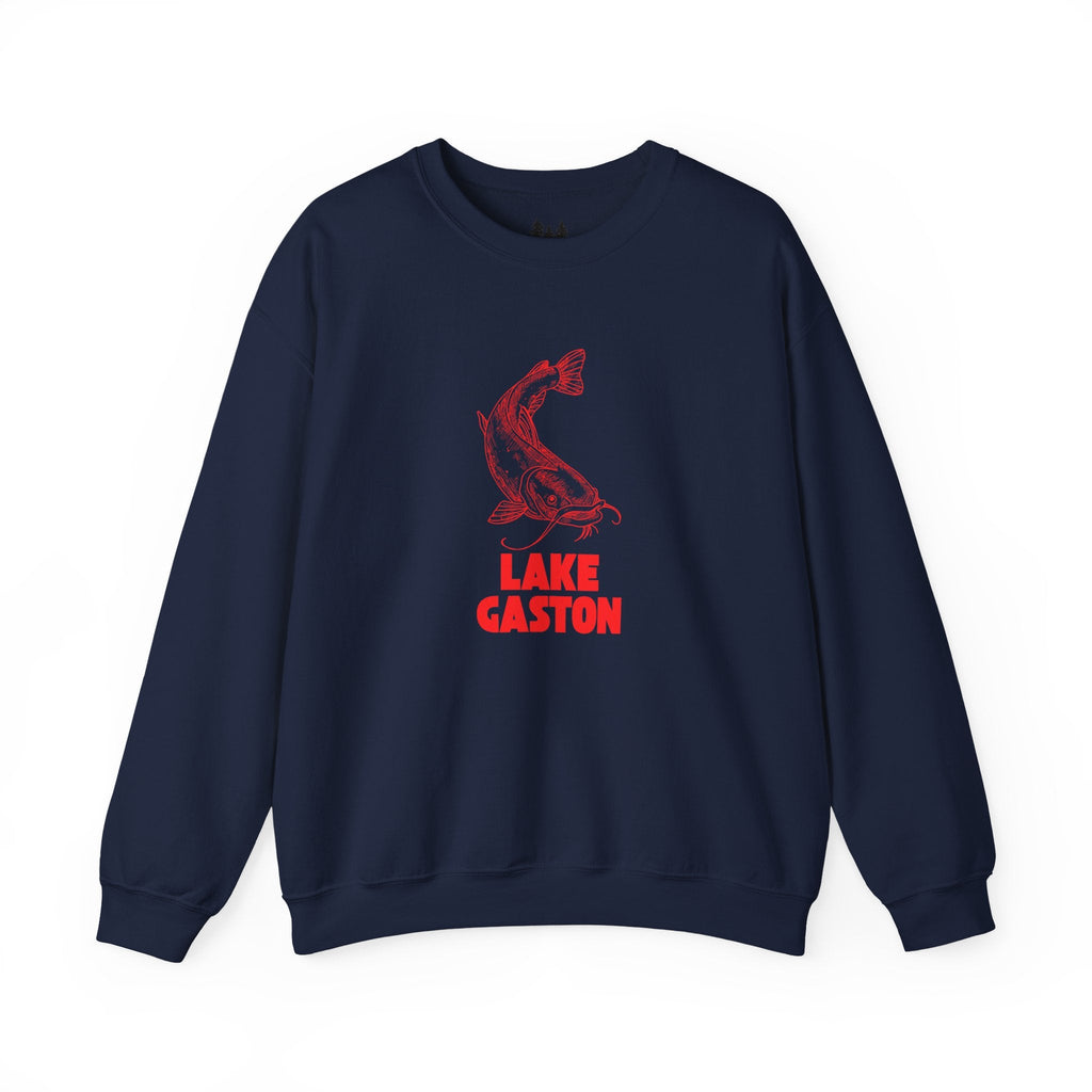 Lake Gaston Fishing Sweatshirt, Cozy Crewneck, Perfect for Outdoorsy Lovers, Casual Wear, Gift for Nature Enthusiasts, Lake Life Apparel
