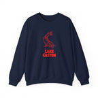 Lake Gaston Fishing Sweatshirt, Cozy Crewneck, Perfect for Outdoorsy Lovers, Casual Wear, Gift for Nature Enthusiasts, Lake Life Apparel