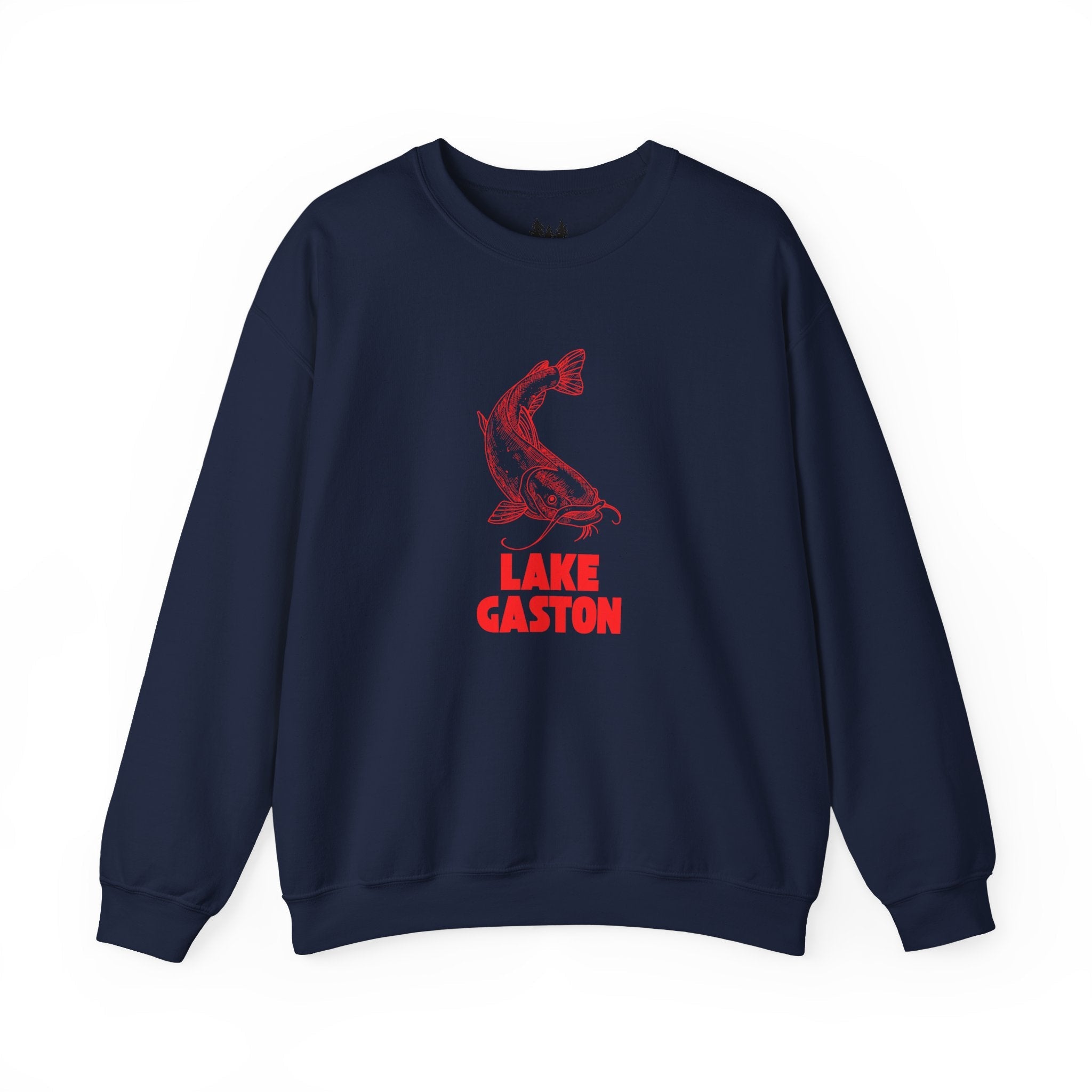 Lake Gaston Fishing Sweatshirt, Cozy Crewneck, Perfect for Outdoorsy Lovers, Casual Wear, Gift for Nature Enthusiasts, Lake Life Apparel