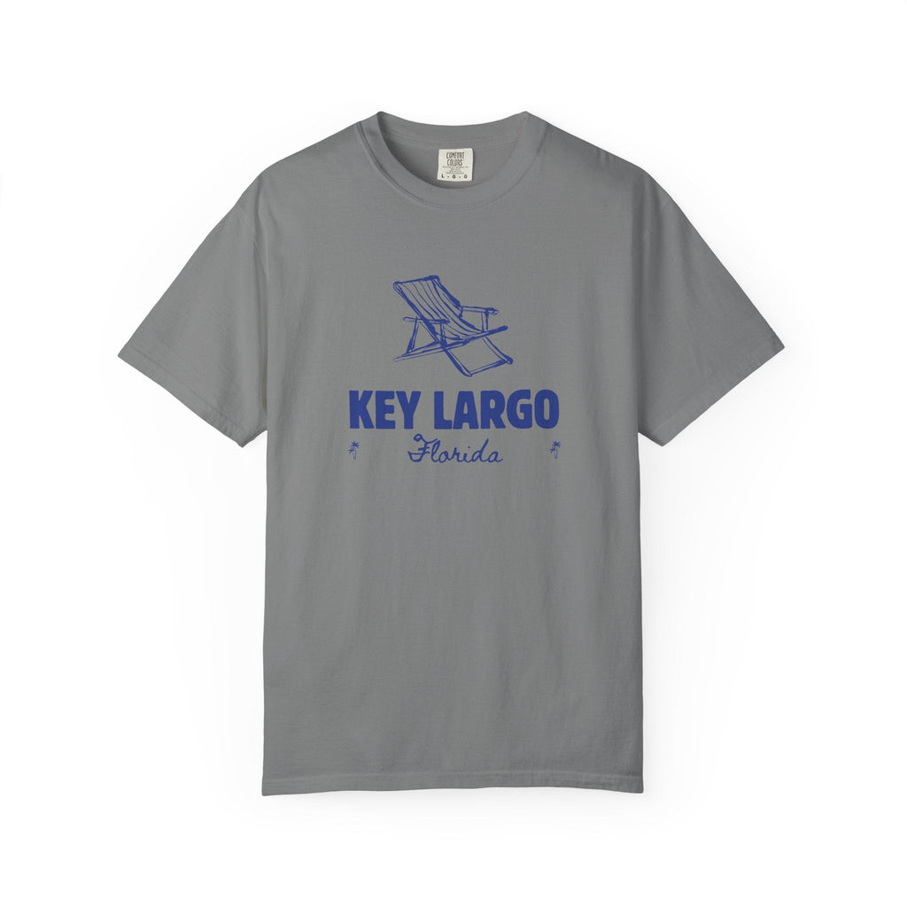 Key Largo - Unisex Garment-Dyed T-shirt, Casual Outfit, Gift for Nature Lovers, Vacation Essentials