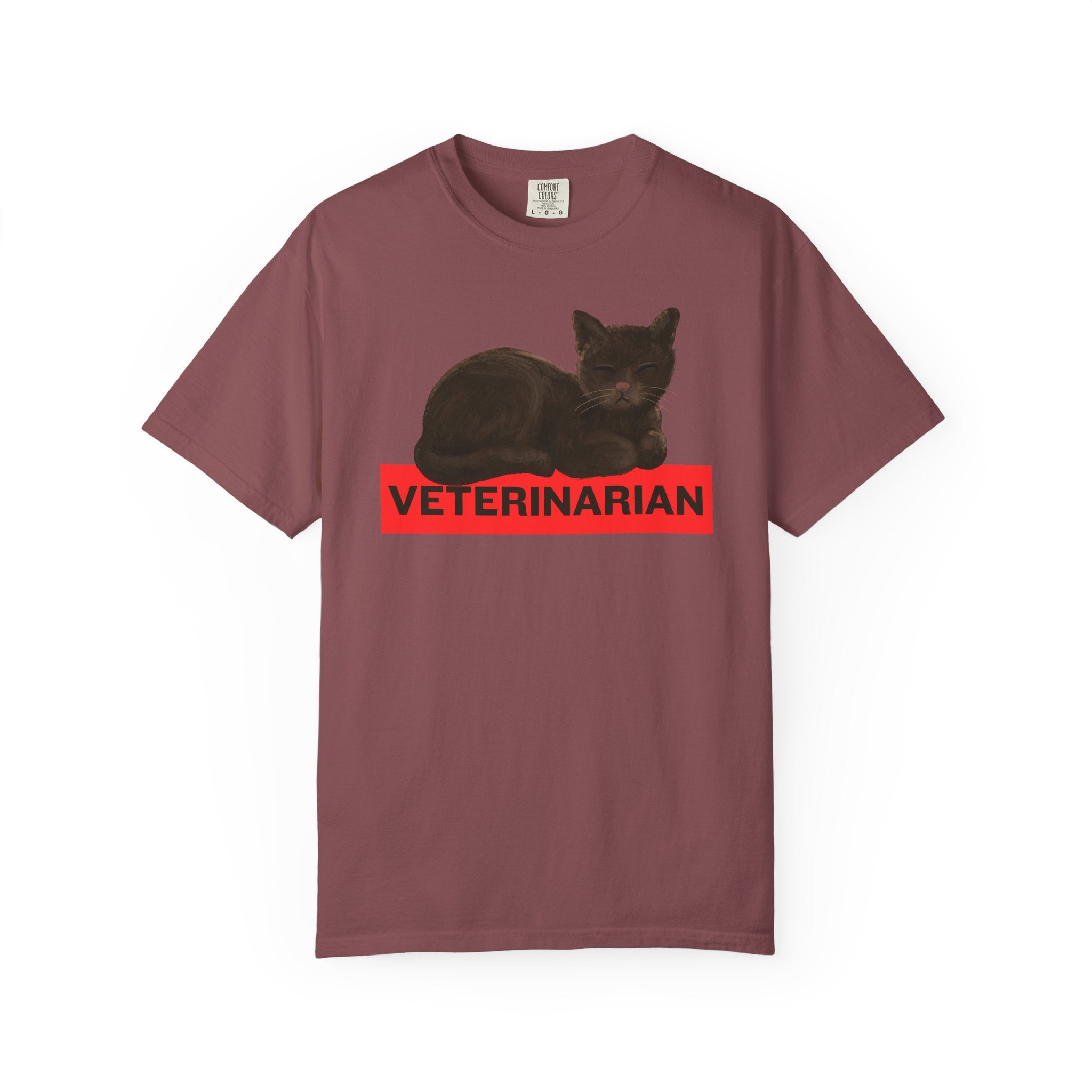 Veterinarian Cat T-Shirt, Funny Animal Lover Tee, Pet Owner Gift, Cute Vet Shirt, Unique Veterinary Apparel, Animal Rescue Shirt