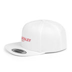 Wellesley Stylish Flat Bill Snapback Hat with Design, Perfect for Casual Outings, Streetwear, Gifts, Festivals, Everyday Wear