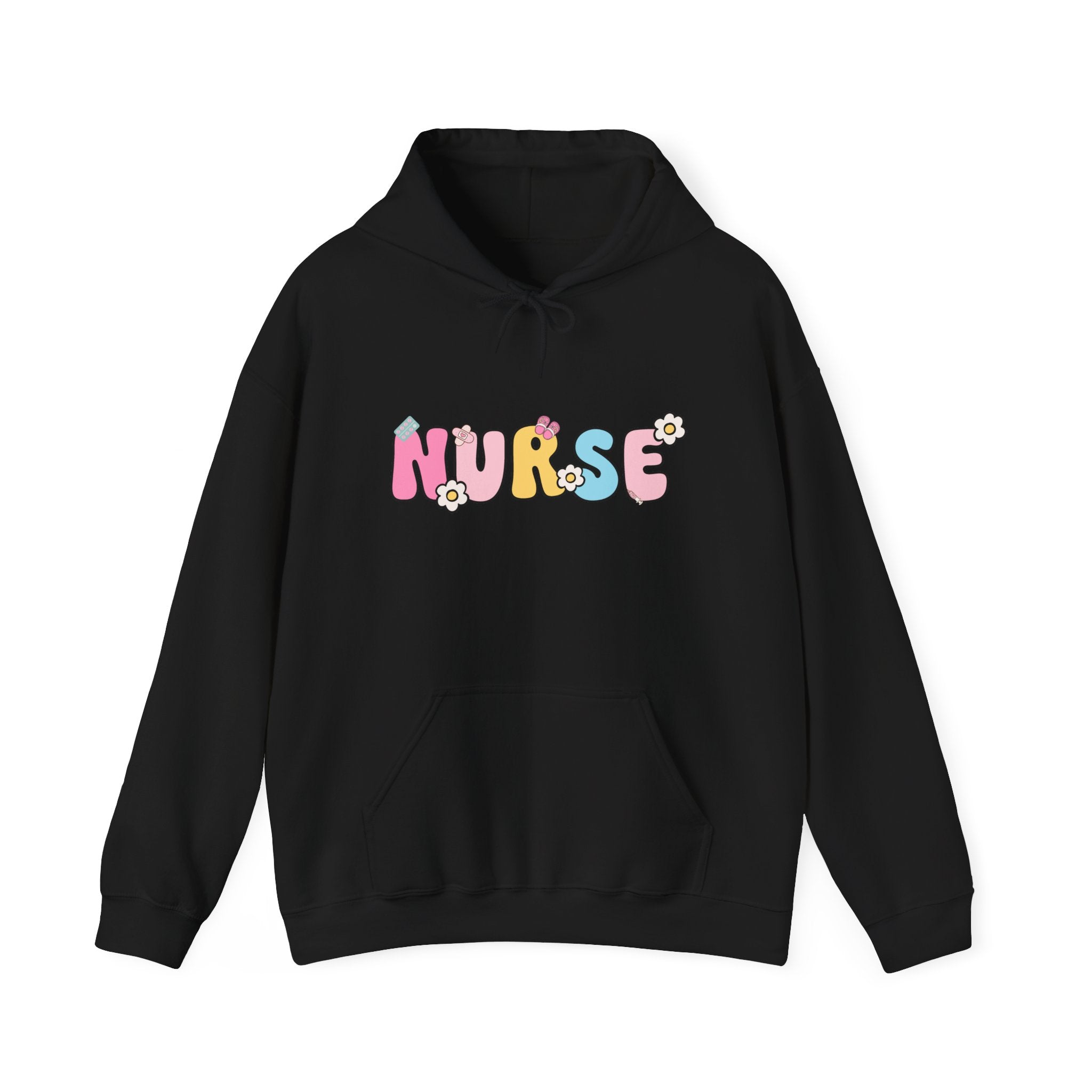 Cute Nurse Hoodie for Healthcare Workers, Cozy Sweatshirt for Nurses, Gift for Nursing Students, Healthcare Appreciation