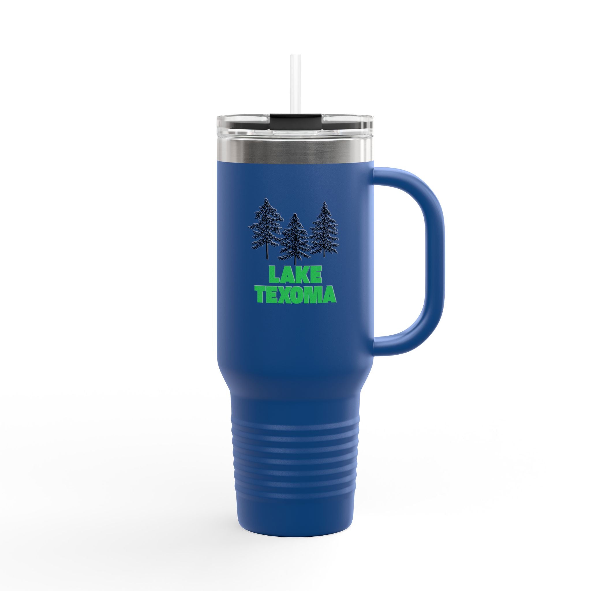 Lake Texoma Insulated Travel Mug, 40oz - Perfect for Camping, Road Trips, Gifts, Outdoor Adventures, Summer Fun