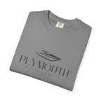 Plymouth Chill Vibes Tee - Unisex Garment-Dyed T-shirt for Autumn Lovers, Casual Wear, Gifts for Him/Her