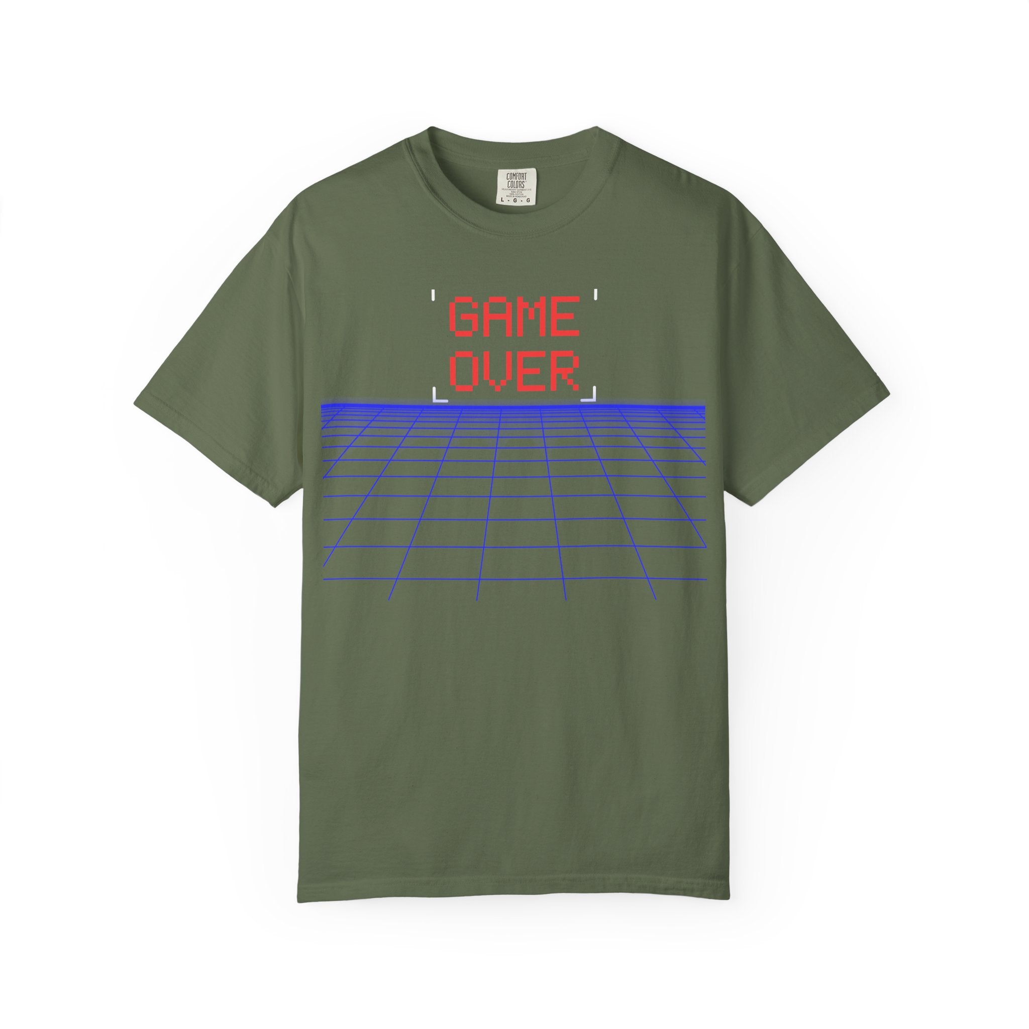 Gamer - Game Over - Unisex Garment-Dyed T-shirt