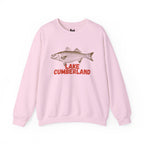 Lake Cumberland Fishing Sweatshirt, Unisex Crewneck, Casual Wear, Gift for Fishermen, Outdoor Apparel, Lake House Cozy