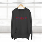 Wellesley Fleece Hoodie, Casual Sweatshirt, Cozy Layering Piece, Perfect Gift for All Occasions, Stylish Streetwear