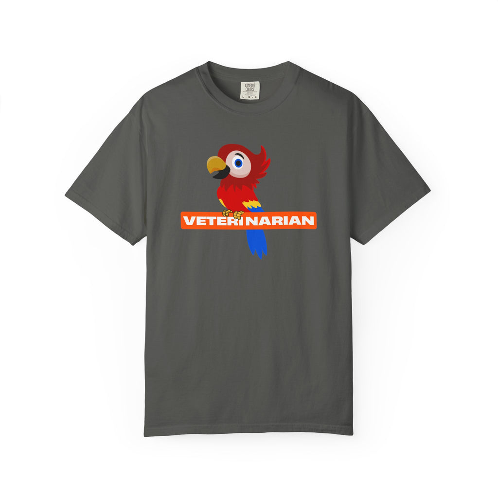 Veterinarian Parrot T-Shirt | Cute Animal Lover Shirt, Unisex Teen Gift, Animal Care Apparel, Funny Pet Shirt, Veterinary Gifts