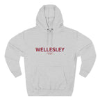 Wellesley Fleece Hoodie, Casual Sweatshirt, Cozy Layering Piece, Perfect Gift for All Occasions, Stylish Streetwear