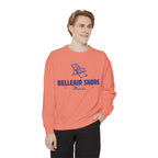Belleair Shore Vibes Unisex Sweatshirt | Garment-Dyed Comfort, Perfect for Casual Outings, Travel, Gifts, Autumn Days