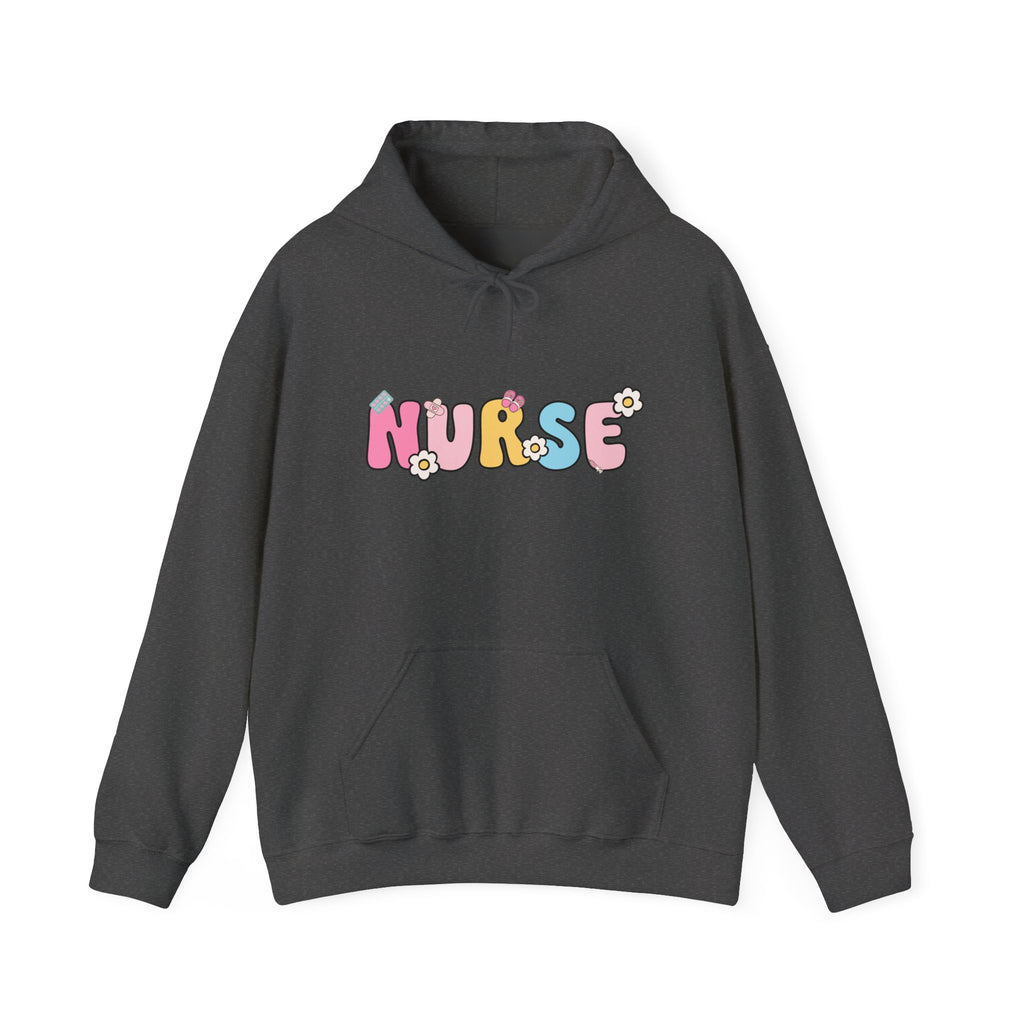 Cute Nurse Hoodie for Healthcare Workers, Cozy Sweatshirt for Nurses, Gift for Nursing Students, Healthcare Appreciation
