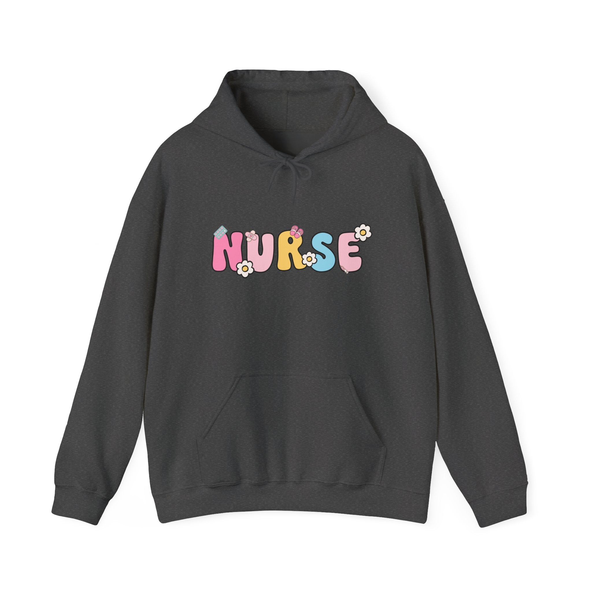 Cute Nurse Hoodie for Healthcare Workers, Cozy Sweatshirt for Nurses, Gift for Nursing Students, Healthcare Appreciation