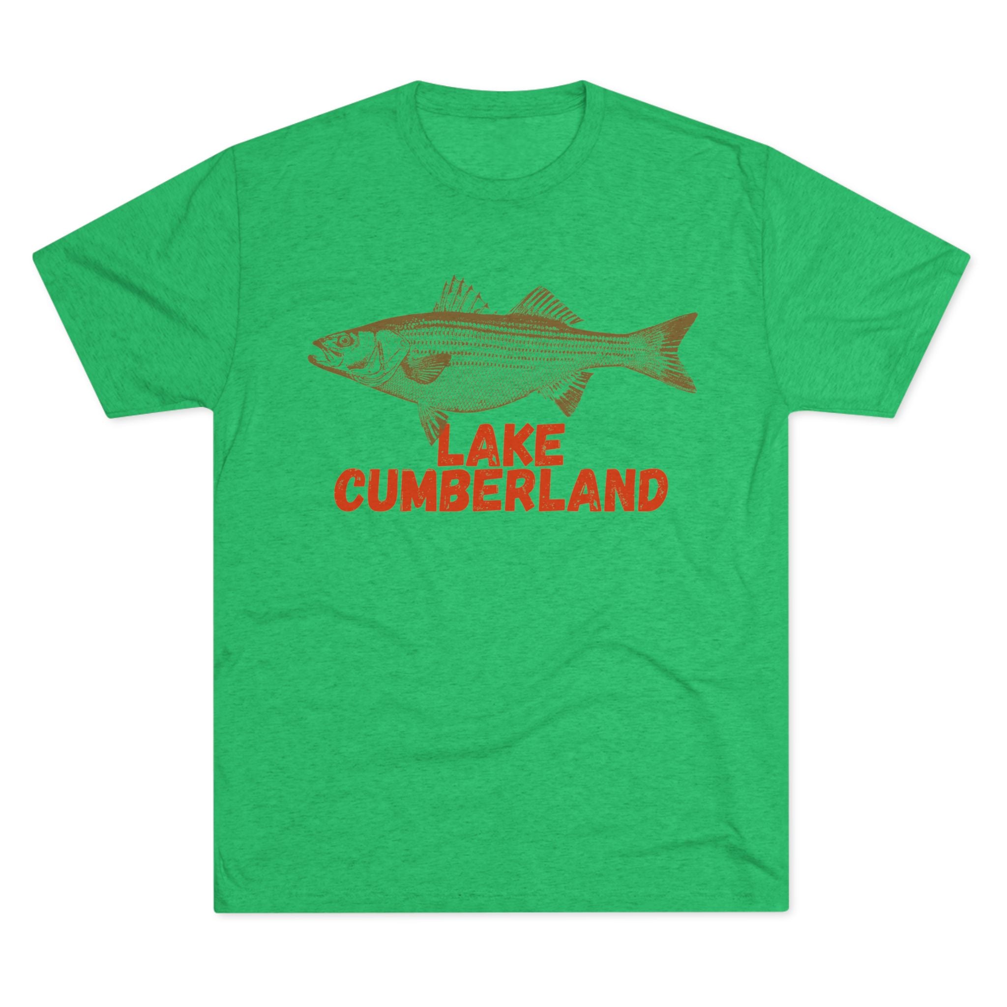 Lake Cumberland Fishing Tee, Unisex Crew Neck Shirt, Summer Lake Apparel, Gift for Fishermen, Outdoor Adventure T-Shirt, Lake House Style