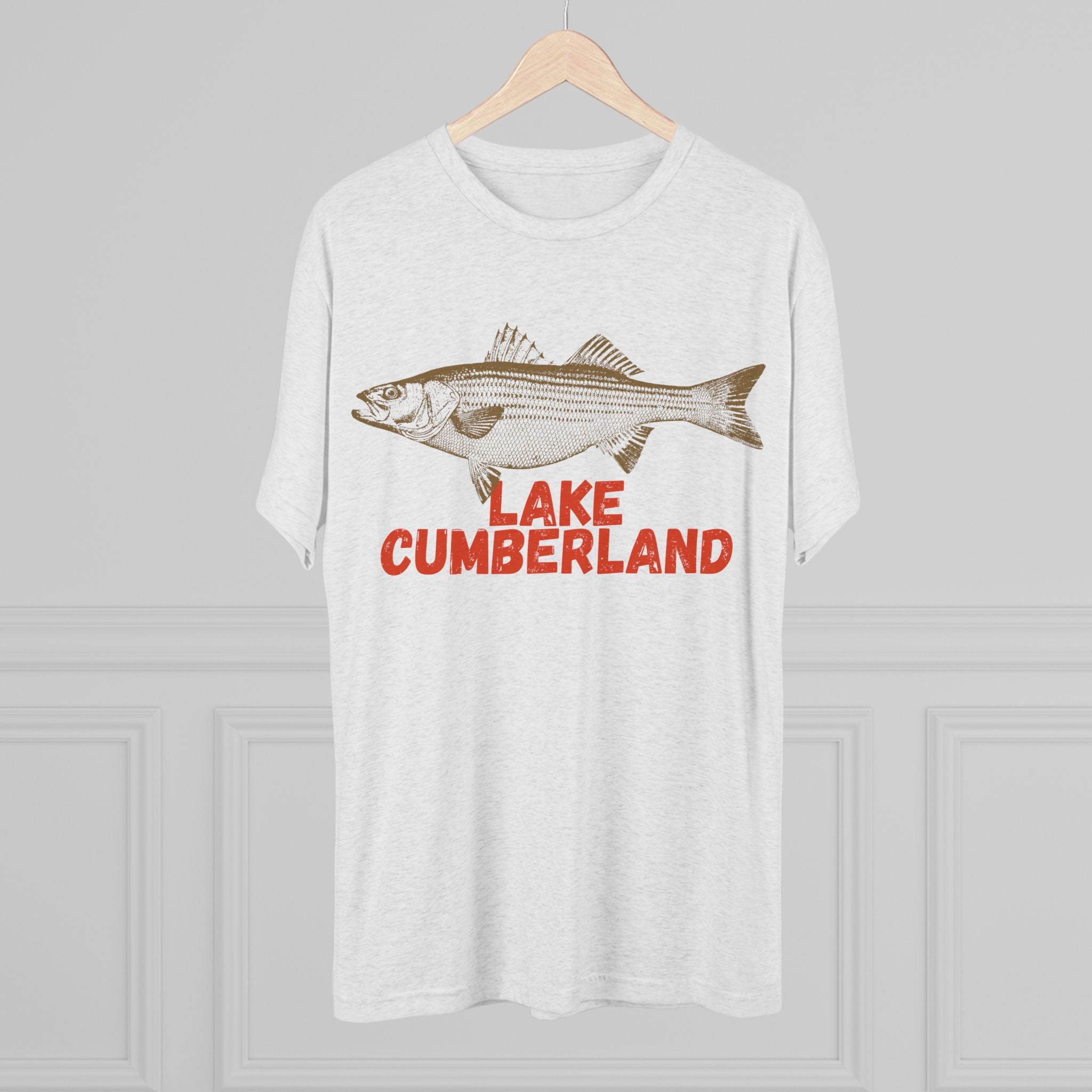Lake Cumberland Fishing Tee, Unisex Crew Neck Shirt, Summer Lake Apparel, Gift for Fishermen, Outdoor Adventure T-Shirt, Lake House Style