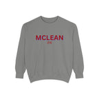 McLean Unisex Garment-Dyed Sweatshirt | Cozy Fashion, Perfect for Casual Outings, Gifts, Fall & Winter Style, Everyday Comfort